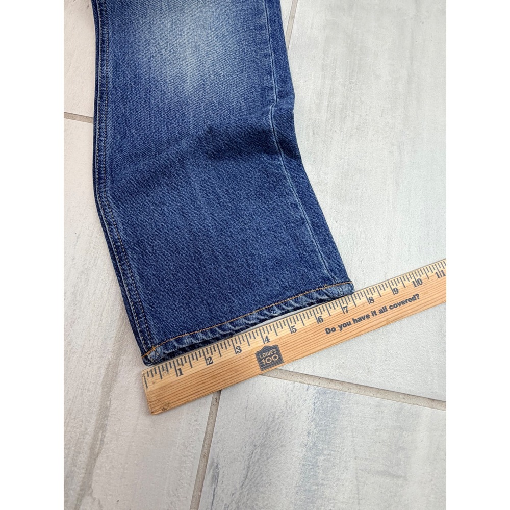 Frame The Straight Jeans 30 Dreamy Blue Button Fly LMHST510 Mens Denim - Picture 8 of 10